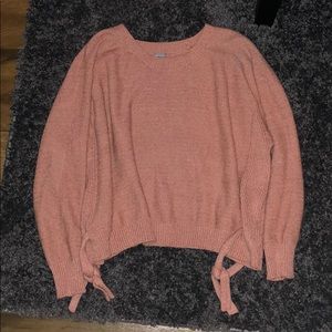 Pink sweater
